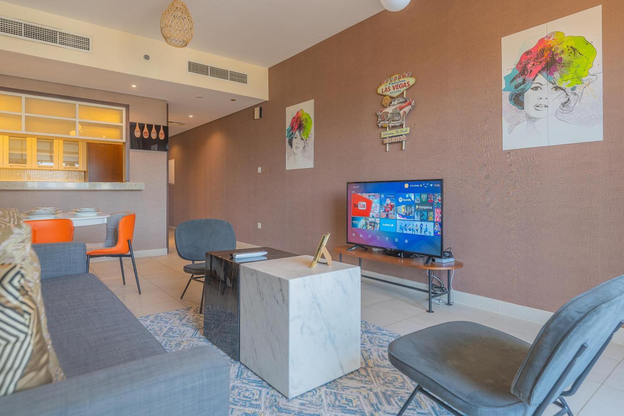 ドバイBellavista - Breath-Taking - 2Br - Boulevard Centralアパートメント エクステリア 写真