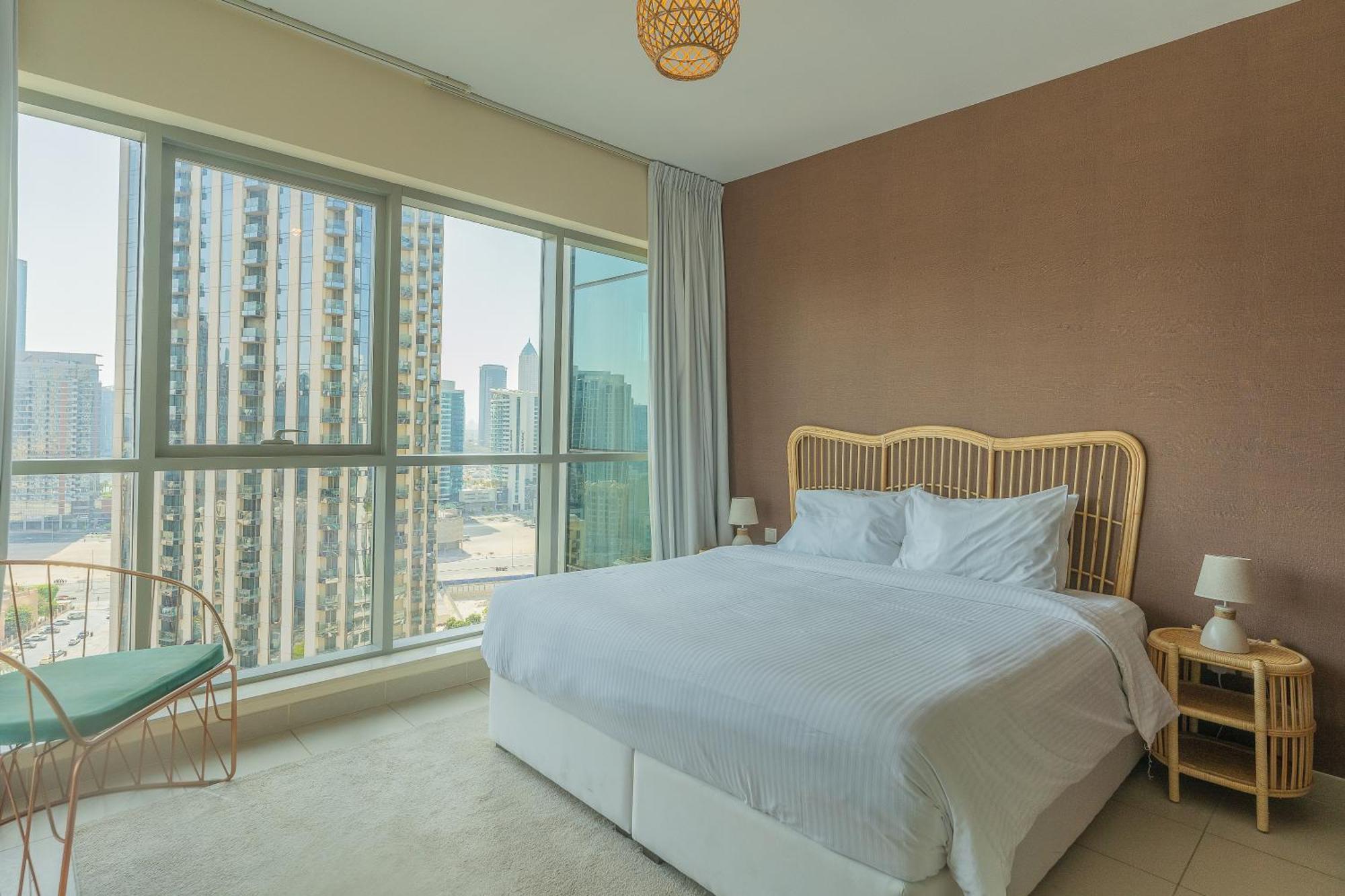 ドバイBellavista - Breath-Taking - 2Br - Boulevard Centralアパートメント エクステリア 写真